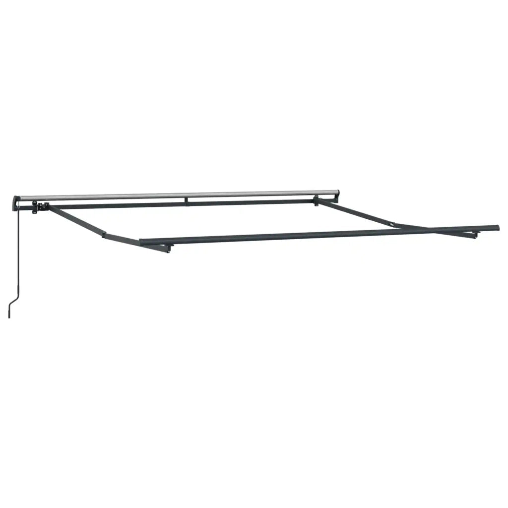 Tenda Retrattile Rosso 350 x 250 cm Poliestere e Acciaio 3330433