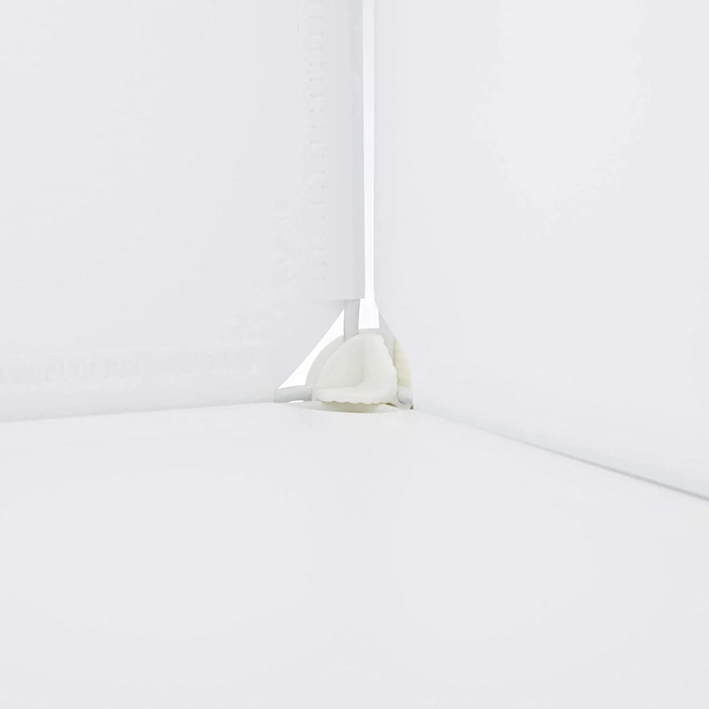 Scarpiera/scaffale in plastica con 12 scomparti 125 cm bianco 13_0001638_3