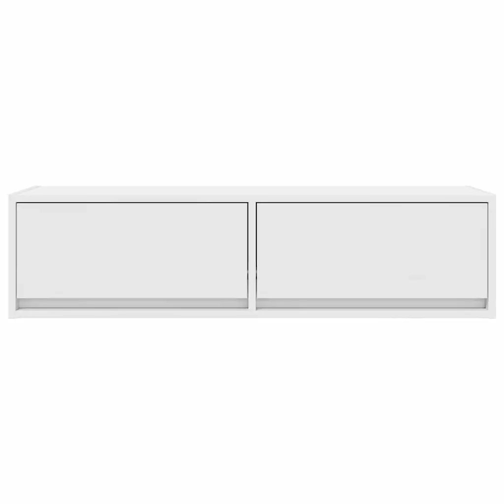 Mobile TV Bianco 100 x 31 x 25,5 cm Legno multistrato 861526