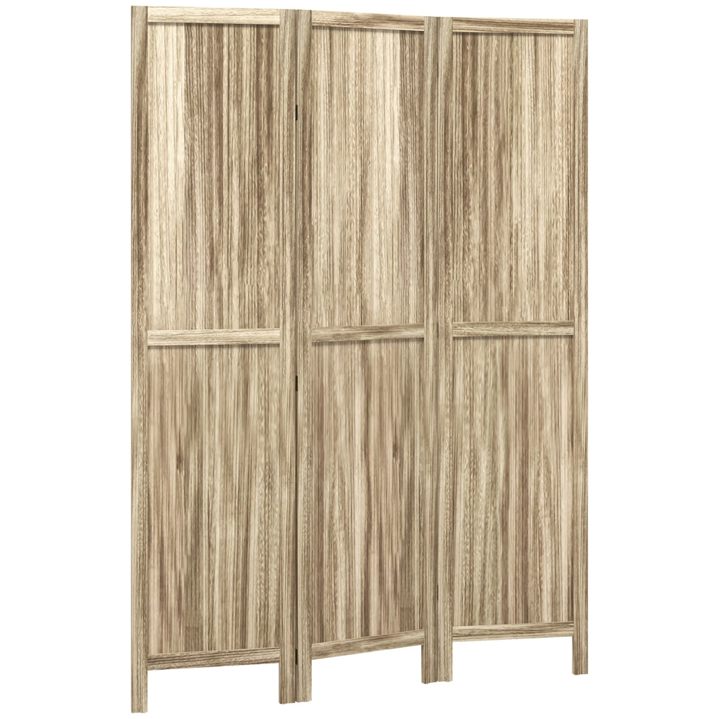 Paravento 3 Ante Legno Paulownia ¨C zephmum ¨C Naturale 120x170 cm