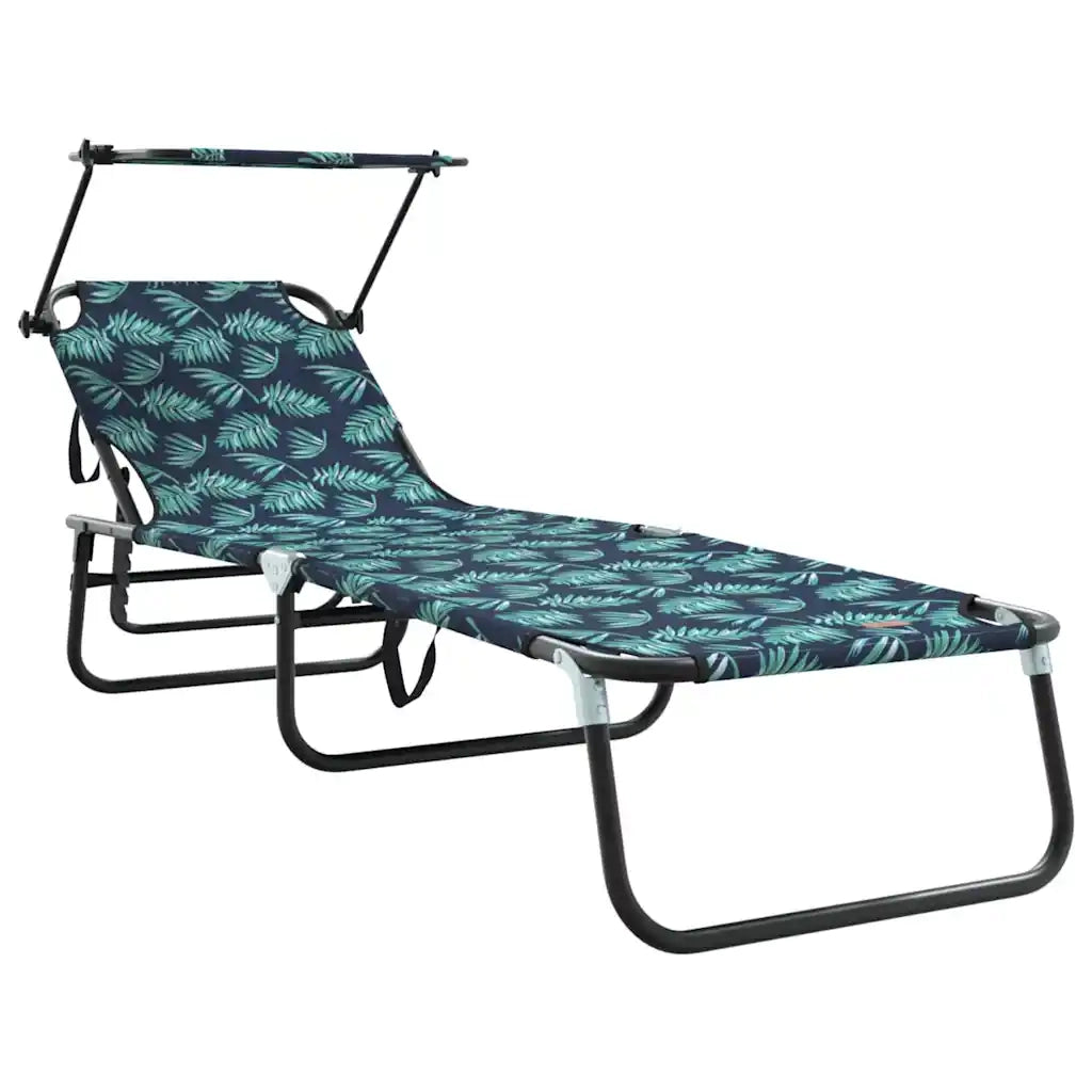 Lettino prendisole pieghevole 2 pcs Multicolore Oxford 42003139