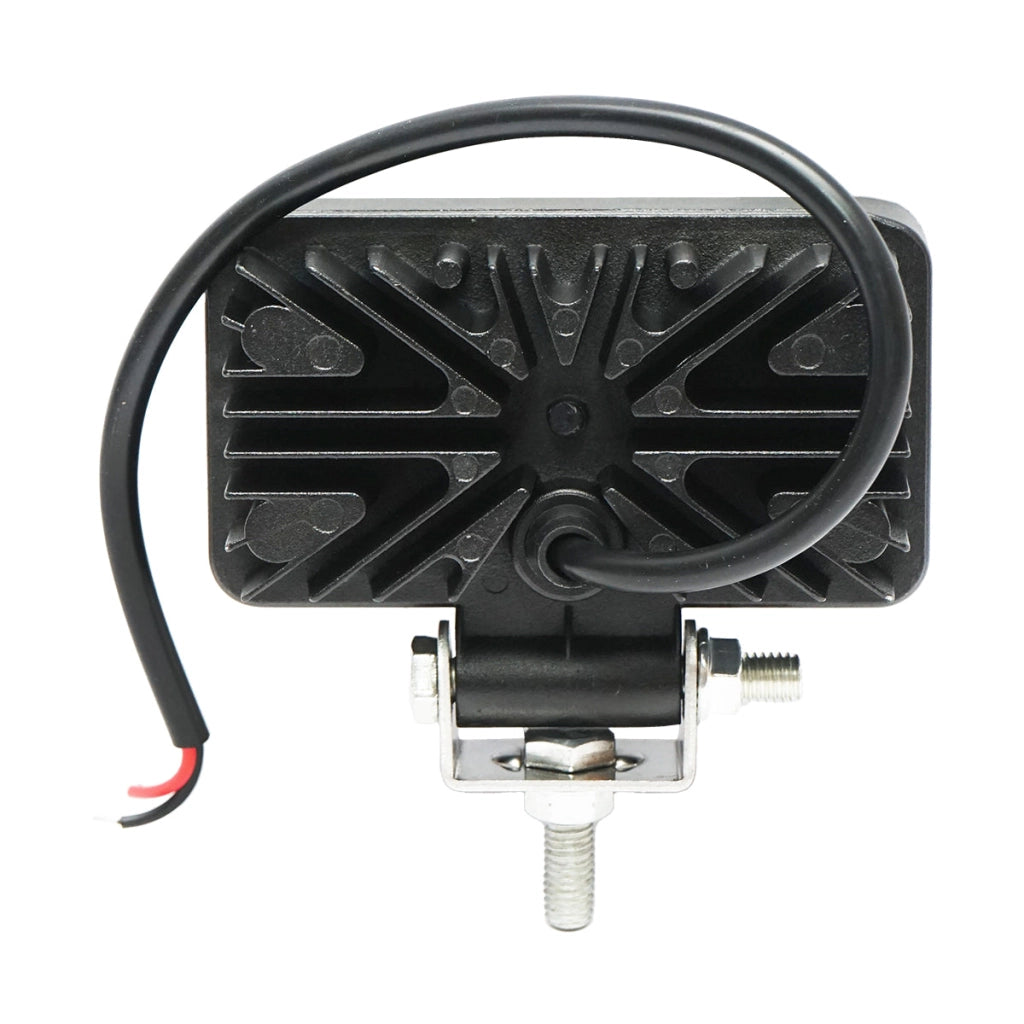 Lampada con 6 LED, 10-60V, 18W, angolo di radiazione 60°, quadrata
