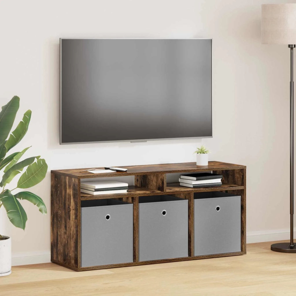 Lowboard con cassetto Rovere fum¨¦ 102 x 32 x 48,5 cm CFW9361911