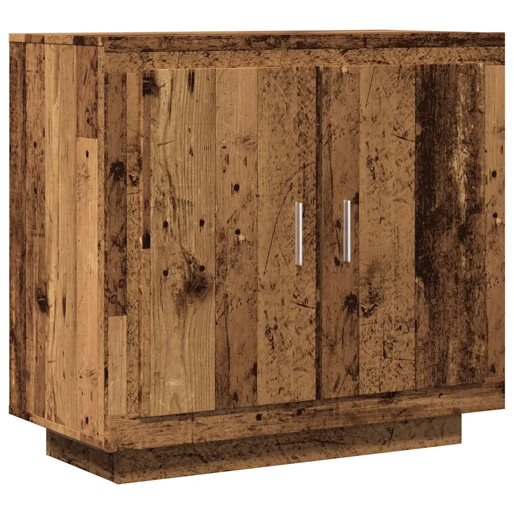 Credenza-Buffet-Armadio da cucina Legno Antico 80x40x75 cm in Legno Multistrato