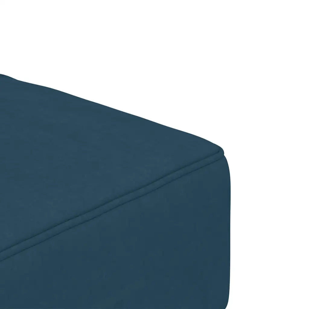 Divano letto | Sof¨¤ letto | Letto singolo a 2 Posti con 2 Cuscini Blu in Velluto