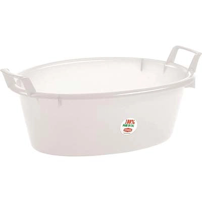 BACINELLA OVALE STEFANPLAST - PE LT 30 CM 60 H.CM 23- 2 pezzi