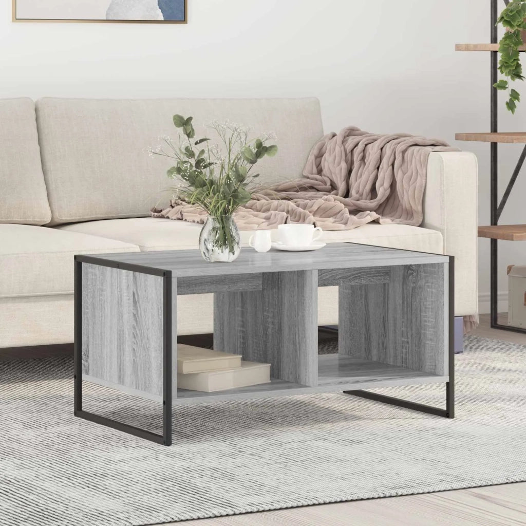 Tavolino da salotto Grigio Sonoma 80 x 50 x 40 cm