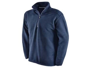 GIUBBINO IN PILE POLIESTERE CANAZEI BLU NAVY  tg.XXL