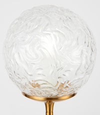 Lampada da parete Modern in Metallo Ligero Ottone