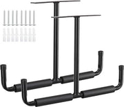 Set di chiodi per soffitto in acciaio inox - 2 chiodi per soffitto - 20 cm - supporto per scale - hanger per sci e tavole da surf - chiodo rotante per soffitto