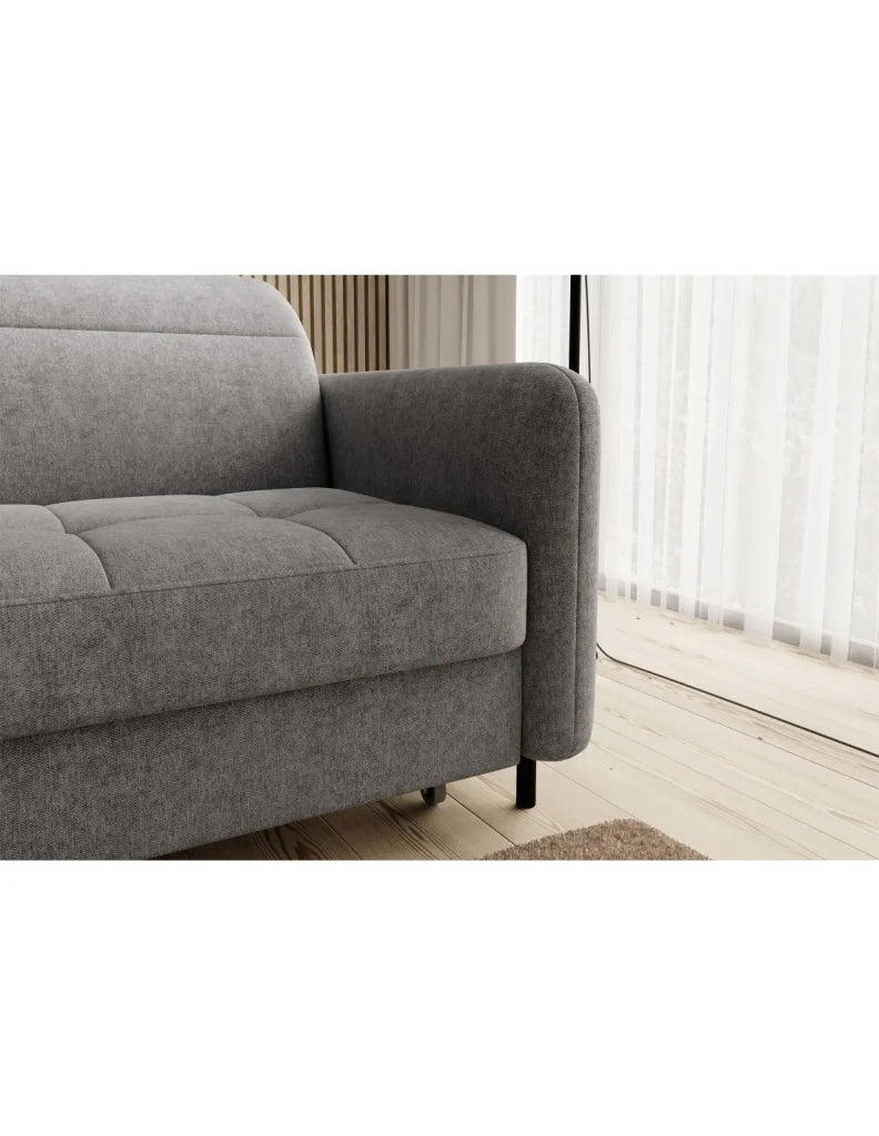 Divano ad angolo collezione GOUMSI colore Grigio melange