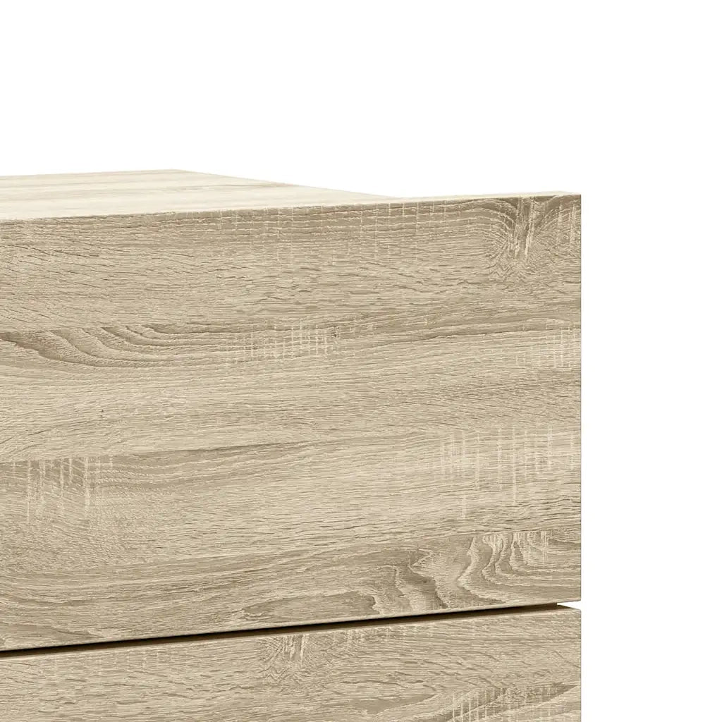 Comodino | Armadio da Notte | Mobiletto da notte Rovere Sonoma 40x30x30 cm in Legno Multistrato