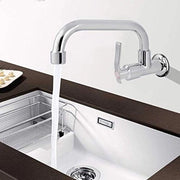 Cranio 360° rotativo per cucina - miscelatore - acciaio inox - acciaio inox galvanizzato - installazione facile - materiale duraturo - miscelatore