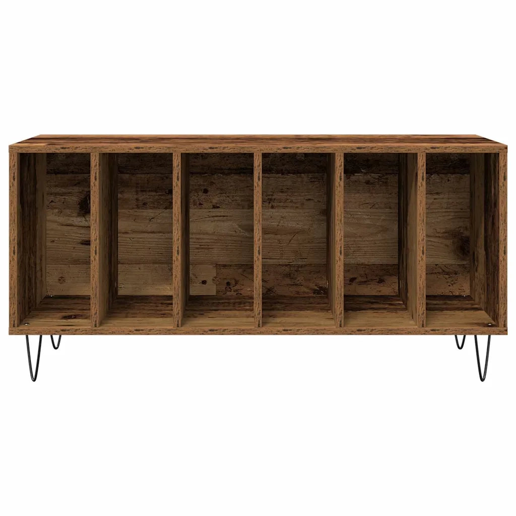 Mobile porta vinili Legno vecchio 100 x 38 x 48 cm CFW1626789