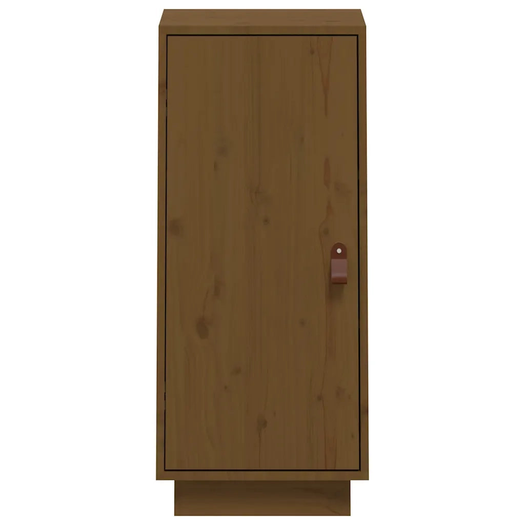 Credenza Miele 34x40x75 cm in Legno Massello di Pino