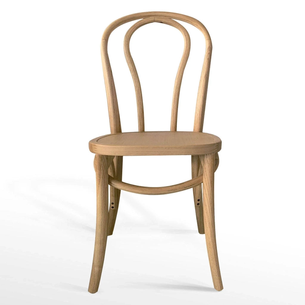 LÚZETE - SEDIA IN LEGNO DI BETULLA NATURALE AKIRA