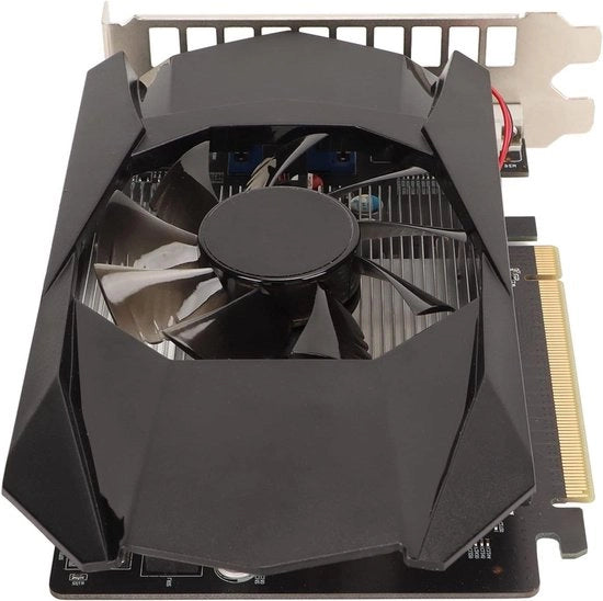 scheda video a 4GB GDDR5 - PCB, lega di alluminio, ABS - 128 bit - DirectX 11 - PCI Express X16 2.1