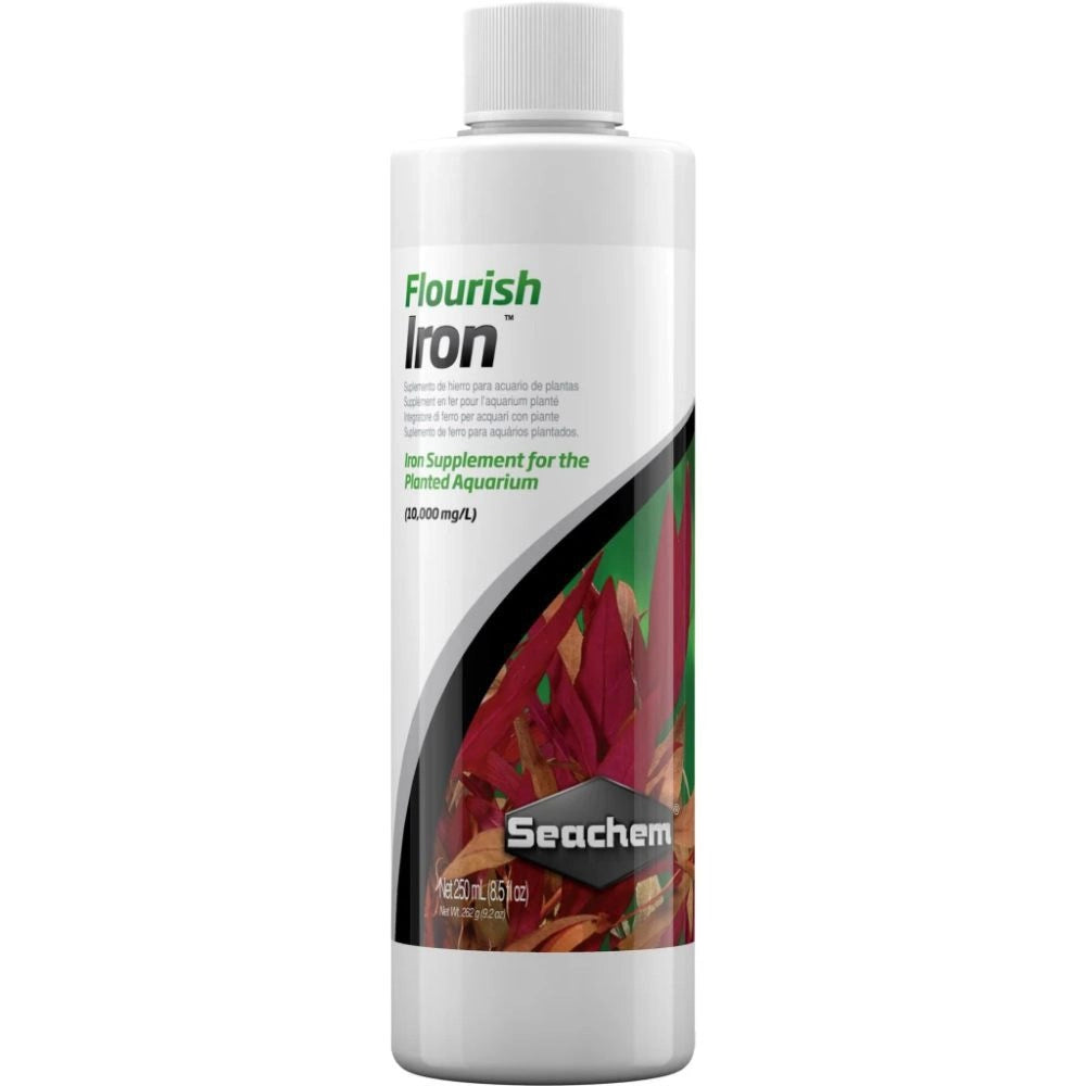 Seachem Flourish Iron - Integratore di Ferro per Piante d'acqua Dolce Formato: 250 ml