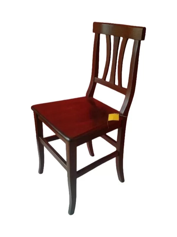 Set 2 sedie cucina seduta legno stile classico arte povera struttura in massello (594) - Mobili 2G