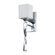 Applique bagno Marette cromo vetro opale 1xG9 3W IP44 Kichler