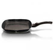 Berlinger haus BH-1846 Padella per griglia in granito - Pentolame antiaderente 28 cm