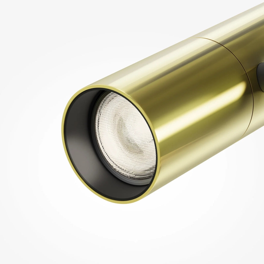 Maytoni Lampada Da Binario Moderna Exility Elti Duo 1 Luce LED Integrato Nero Alluminio