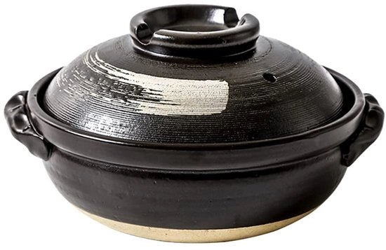 Piastra per cucinare ceramica - Anta di sicurezza - Resistente al surriscaldamento - 900 ml - Superficie liscia e smaltata - Piastra per cottura