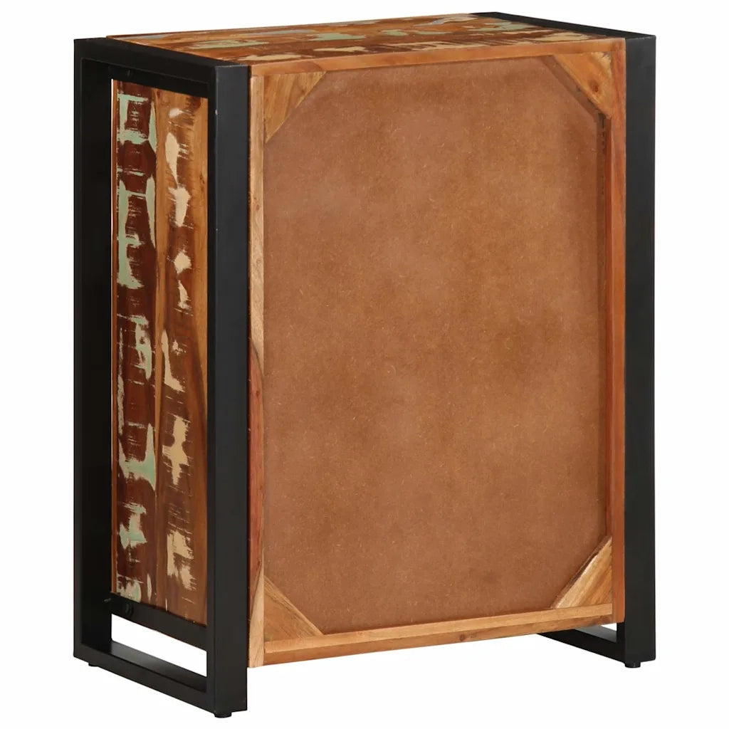 Credenza Multicolore 55x35x70 cm in Legno Massello Recupero 4013574
