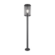 LÚZETE - LANTERNA ESTERNA 100 CM E27 IP44 ANTRACITE TRILLIUM