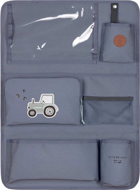 Organizzatore per sedile posteriore per auto, con chiusura a scorrimento Opvouwbaar 55 cm