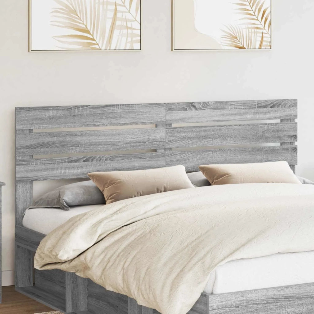 Testiera Grigio Sonoma Legno multistrato
