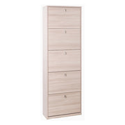 Scarpiera 5 Ante P29 Kit Olmo Chiaro cm 63x29x190h - Sarmog