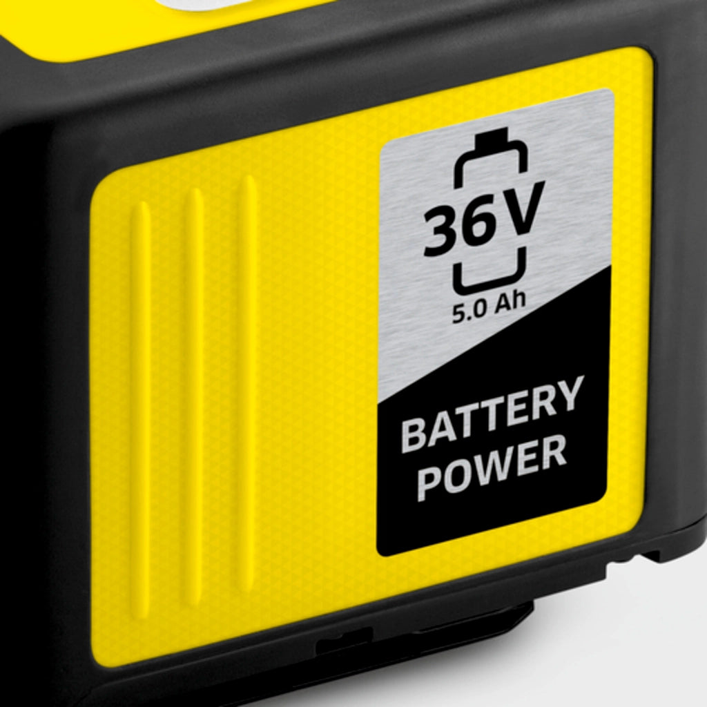 Karcher Starter Kit Battery 36/50: Batteria 36/50 + Caricabatterie rapido - compatibili con tutte le macchine con batteria 36V
