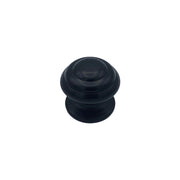 Pomolo fisso per porta SAGUATTI 178/70ZB in alluminio nero opaco
