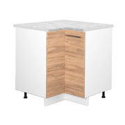 Vicco Mobile ad angolo cucina Quercia dorata 80.5 cm , PL Marmo