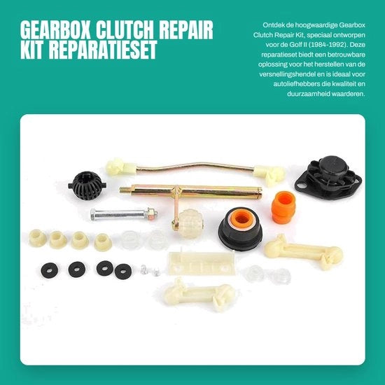 Impianto di collegamento a vite riparazione - Adatto per Golf II 1984-1992 - Realizzato in ABS/Metallo - Resistente alla corrosione - Spedizione rapida - Garanzia di reso 30 giorni - Kit di collegamento