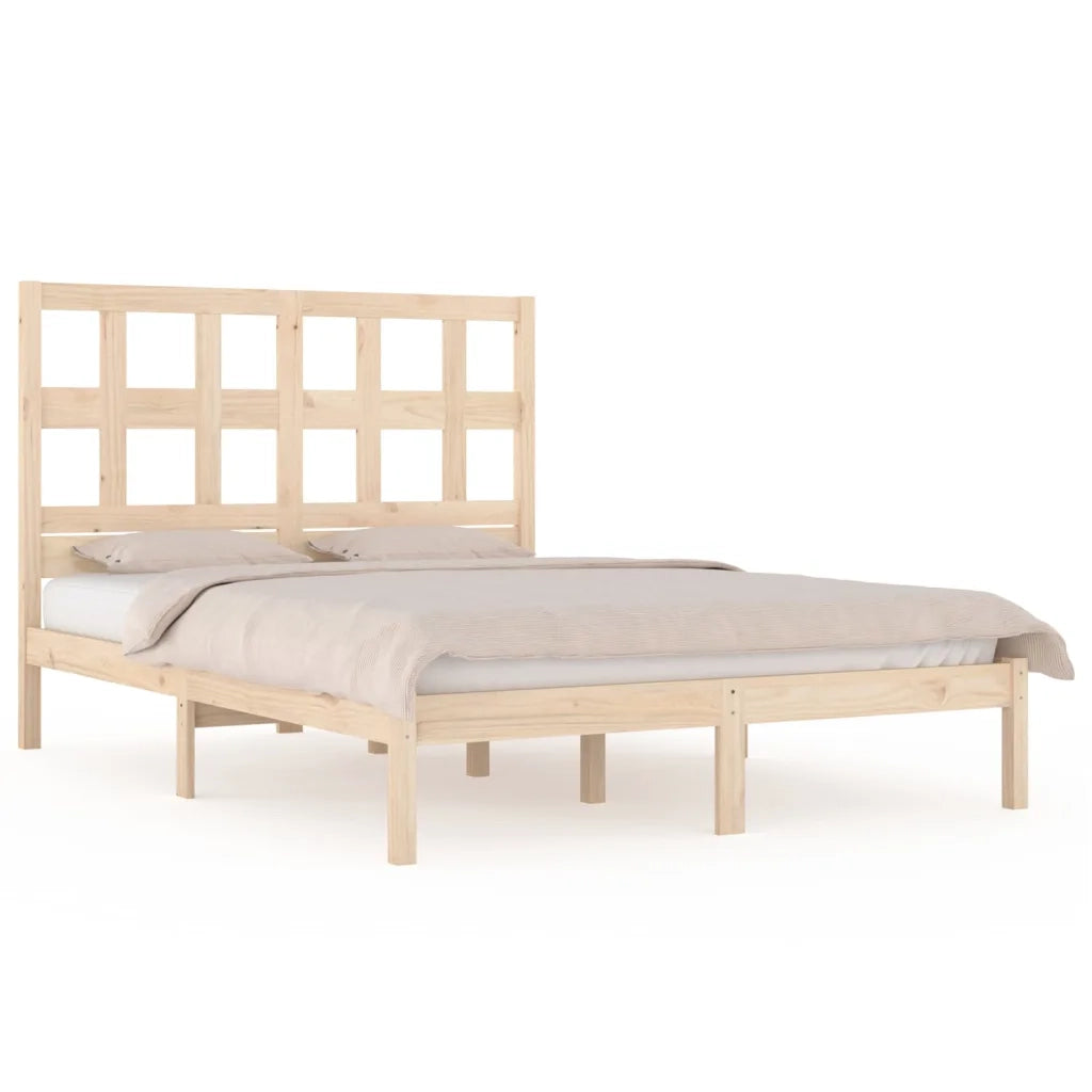 Giroletto senza Materasso-Struttura Letto 120x200 cm in Legno Massello di Pino 261331