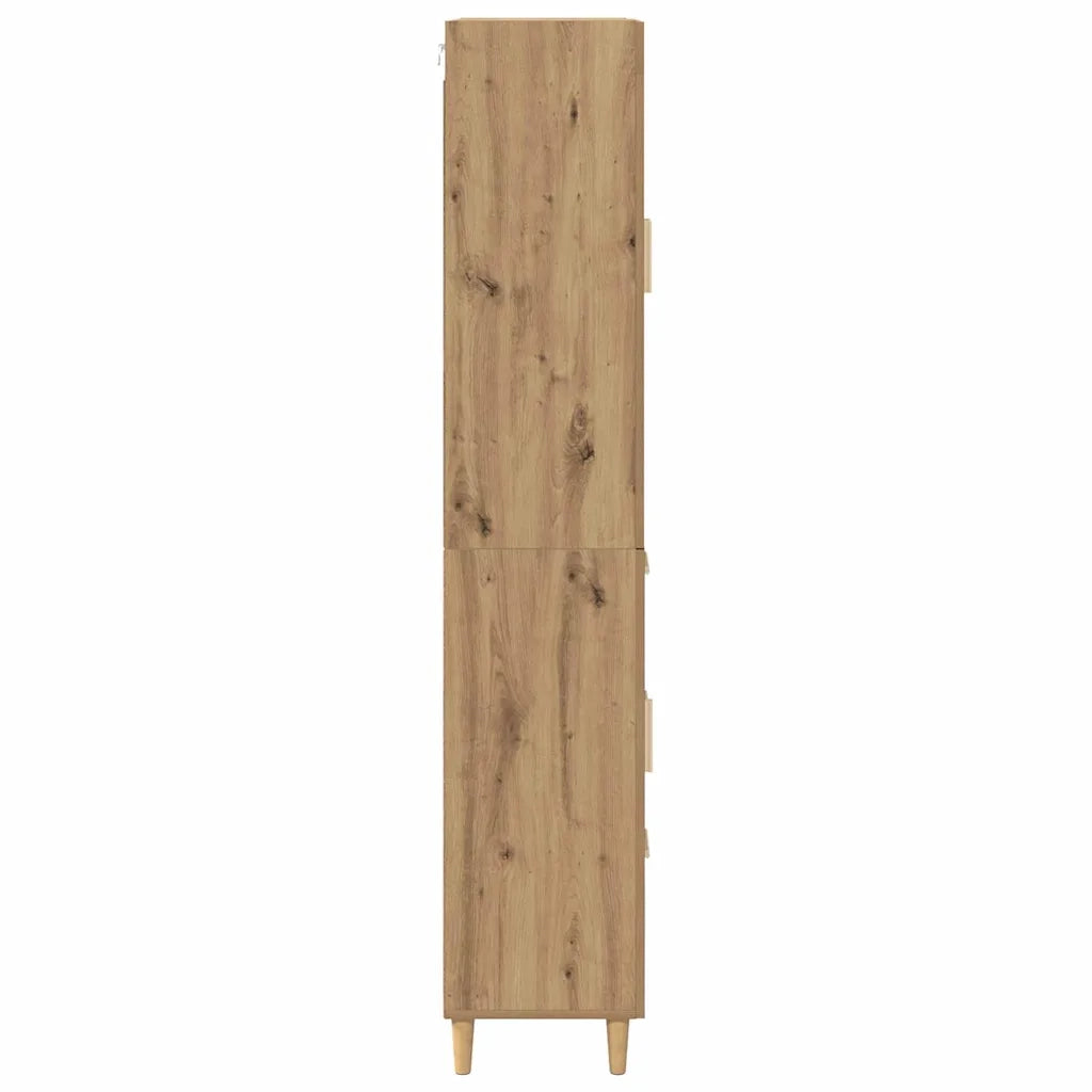 Credenza con cassetto Rovere artigianale 69,5 x 34 x 180 cm