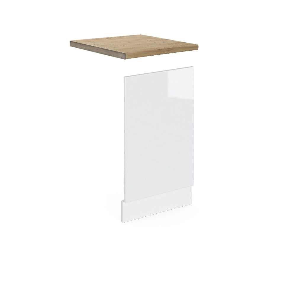 Vicco Pannello frontale Bianco lucido 45 cm , PL Rovere