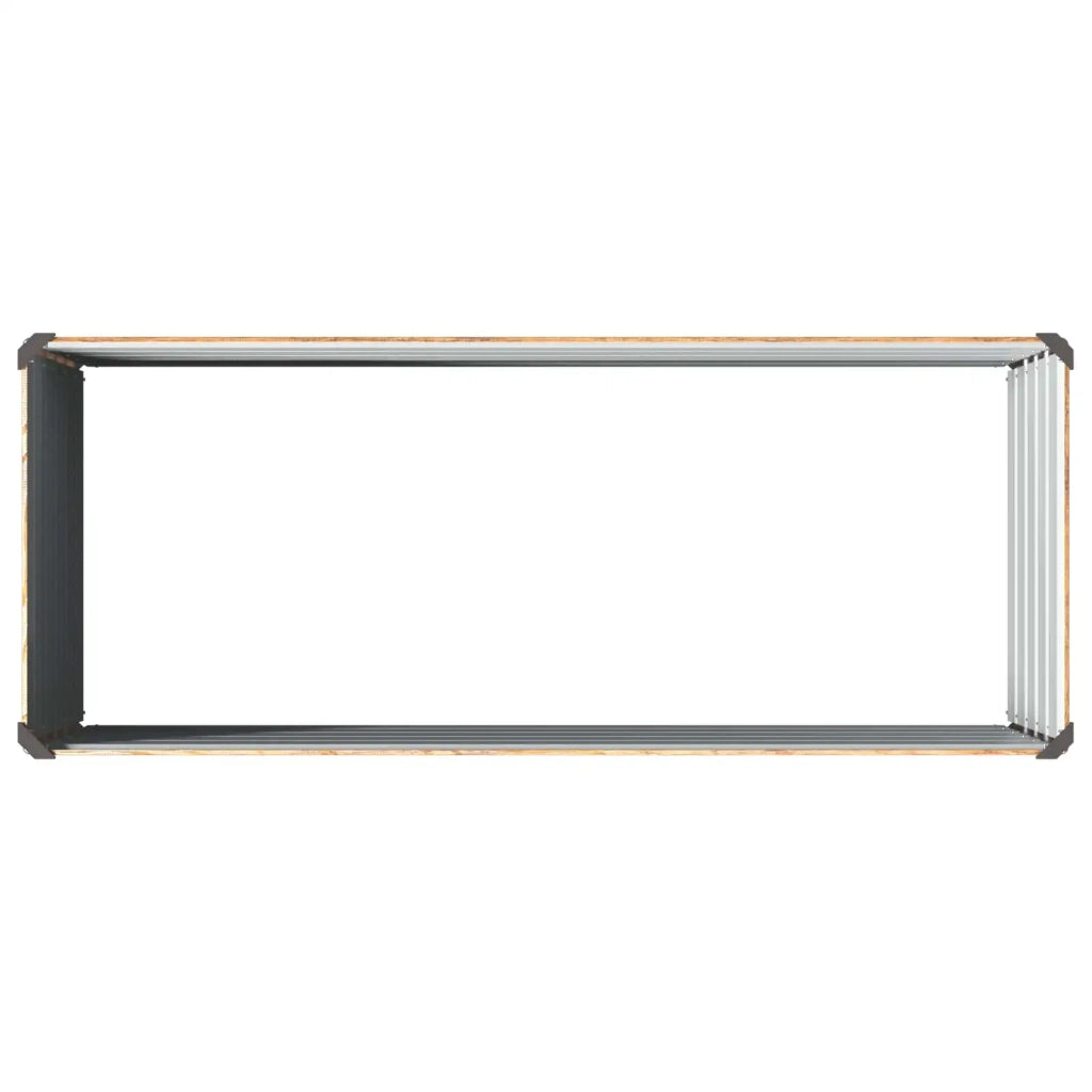 Letto rialzato da giardino Marrone legno 100 x 40 x 55 cm 8006229