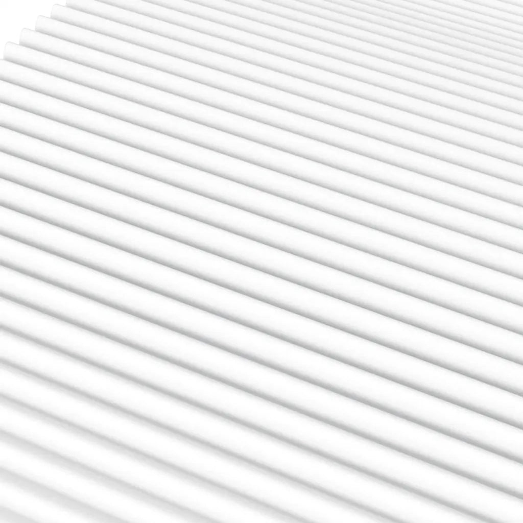 Materasso in Schiuma-Materasso per Letto Bianco 160x220 cm Durezza H2 H3