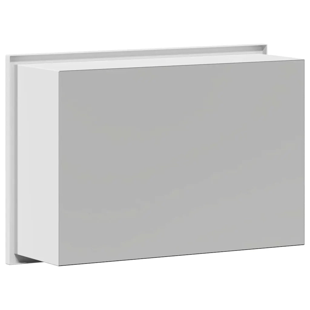 Nicchia per doccia Bianco 30 x 20 x 9,5 cm Acciaio inossidabile CFW7395244