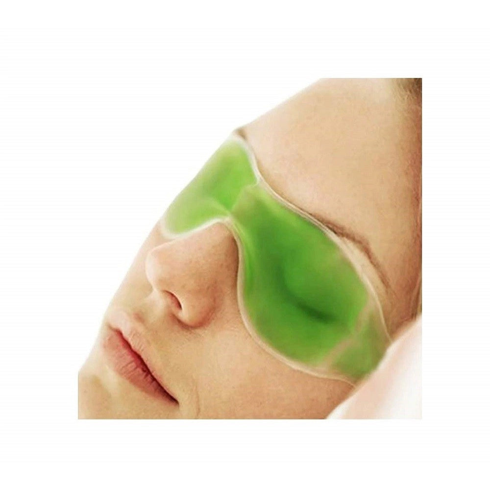 Trade Shop - Maschera Occhi Impacchi Con Ghiaccio Sonno Stanchezza Rimozione Occhiaie Donna Uomo -