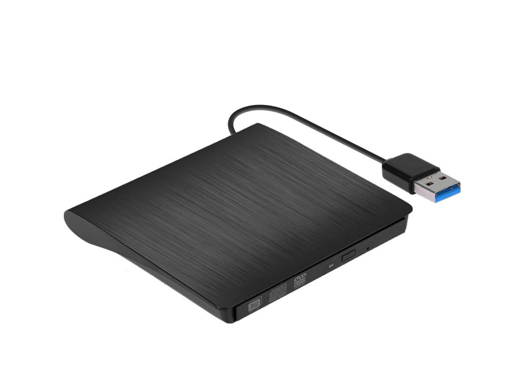 Masterizzatore DVD-RW Esterno USB 3.0 Ultra Slim Portatile Player e Writer DVD-ROM Plug & Play per PC