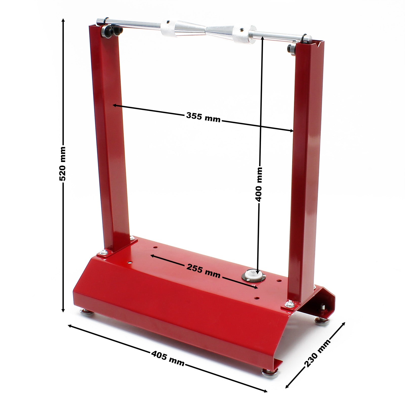 Cavalletto equilibratrice per ruote di moto Per bilanciare cerchi e ruote danneggiati