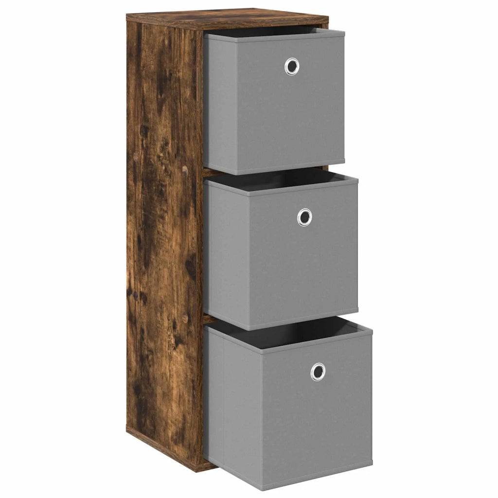 Credenza con cassetto Rovere fumé 30,5 x 27 x 84,5 cm 8000560