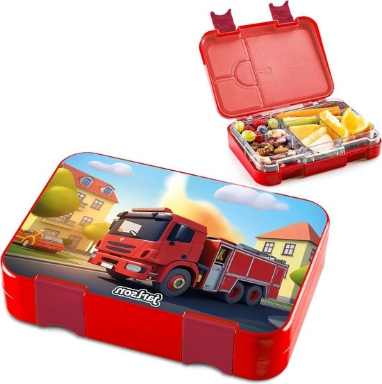 Bentobox per bambini - contenitore per snack senza liquidi - box per le scuole materne e primarie per ragazze e ragazzi