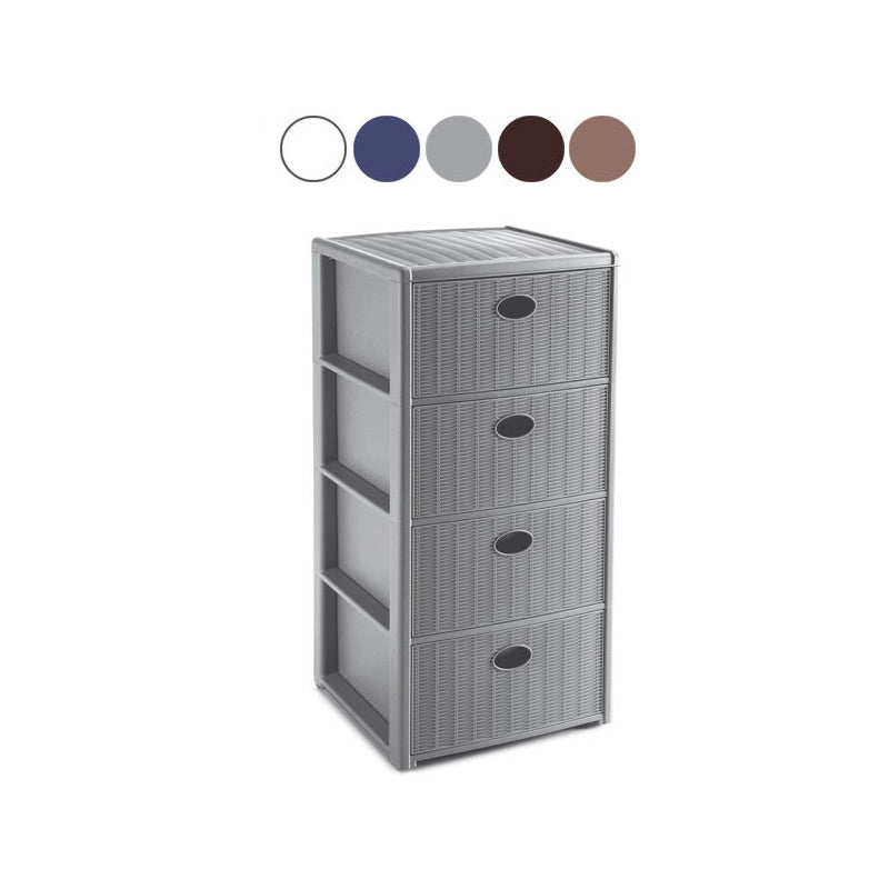 Cassettiera P.4 Elegance Grig. 40X40 H 80 Stefanpl