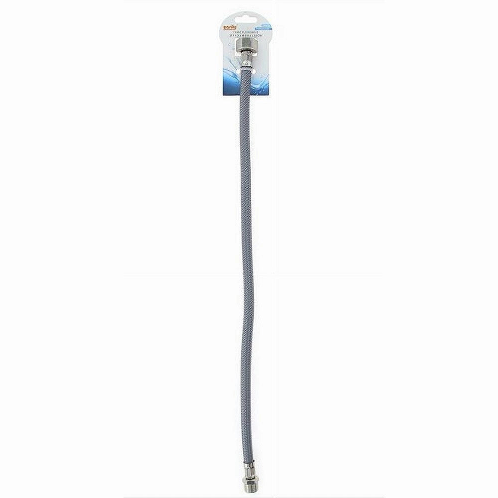 Trade Shop - Tubo Flessibile Flessibili Rubinetto Miscelatore Acqua 50cm F1/2 3/8 X M10/1 87381 -