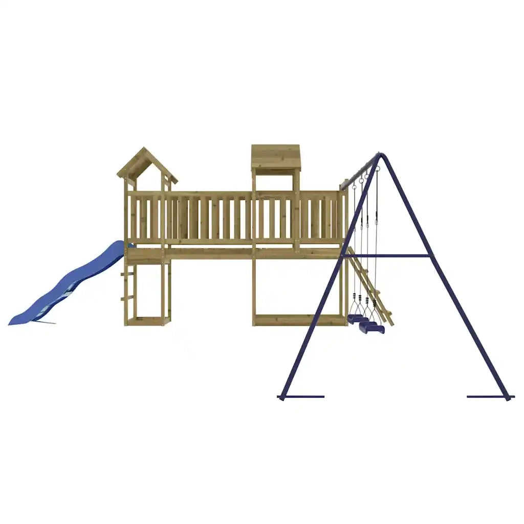 Set da Gioco da Esterno in Legno di Pino Impregnato 3155887